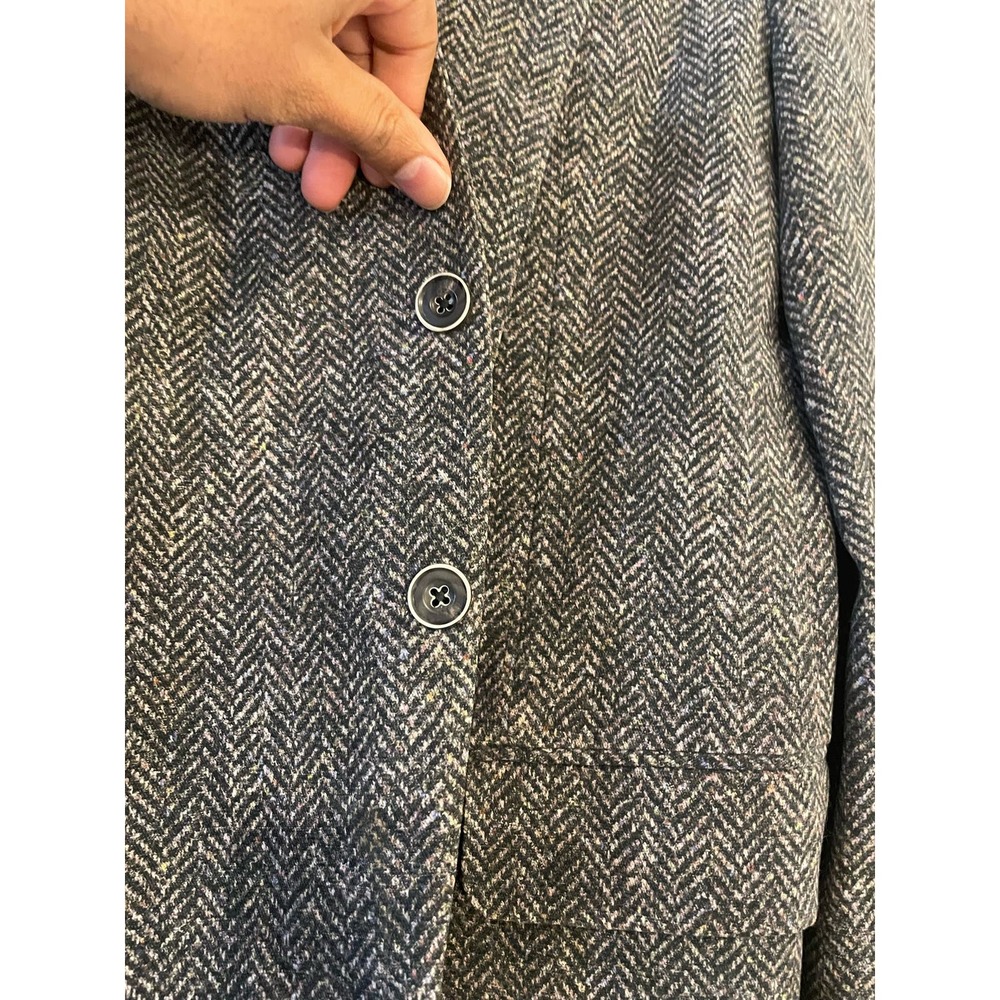 Alexander Julian - The “Tweed” herring bone sport coat / 46R - Picture 4 of 13
